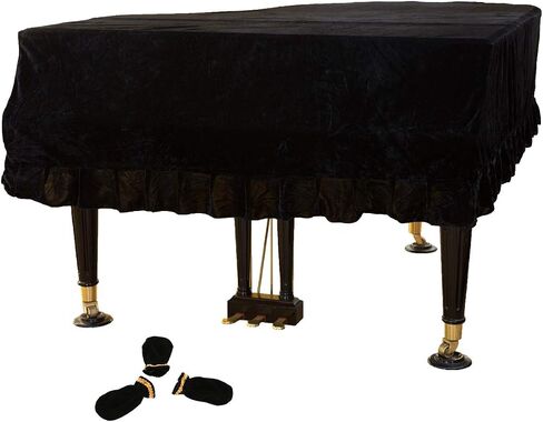 غطاء بيانو كبير من Pleuche غطاء واقي من الغبار مقاس 78.75 × 59 × 18.9 بوصة in Kuwait