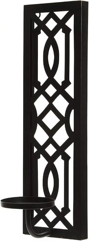 Hosley Set of 2 Oil Rubbed Bronze Metal Wall Sconce 16.5 Inch High - Your Choice of Colors/Design. Great Wall Decor Ideal Gift for Wedding Party Spa Home Decor O5 in Saudi Arabia