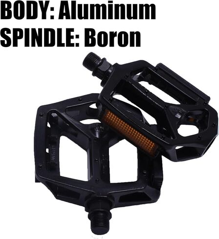 Light Weight Bike Pedals,Waterproof Bicycle Pedals with Aluminum,Universal 9/16 inch Anti-Skid Cycling Platform for City Bike,Ebike,Commuter Bike,MTB,BMX,Wellgo B249 Pedals in Kuwait