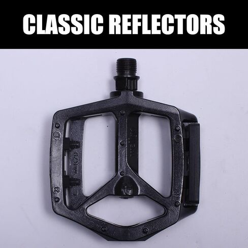 Light Weight Bike Pedals,Waterproof Bicycle Pedals with Aluminum,Universal 9/16 inch Anti-Skid Cycling Platform for City Bike,Ebike,Commuter Bike,MTB,BMX,Wellgo B249 Pedals in Kuwait