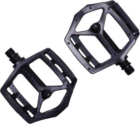 Light Weight Bike Pedals,Waterproof Bicycle Pedals with Aluminum,Universal 9/16 inch Anti-Skid Cycling Platform for City Bike,Ebike,Commuter Bike,MTB,BMX,Wellgo B249 Pedals in Kuwait