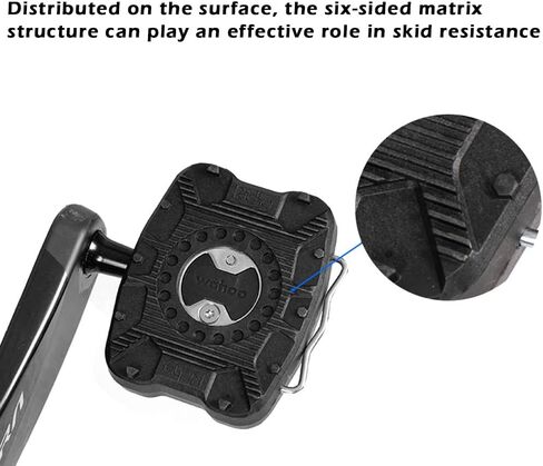 Thinvik Clipless Pedal Adapter for Speedplay Zero Pedal and Wahoo Speedplay Pedal, Convert to Flat Pedals, Universal Platform Pedal Adapters in Saudi Arabia