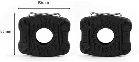 Thinvik Clipless Pedal Adapter for Speedplay Zero Pedal and Wahoo Speedplay Pedal, Convert to Flat Pedals, Universal Platform Pedal Adapters in Saudi Arabia