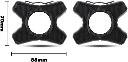 Thinvik Clipless Pedal Adapter for Speedplay Zero Pedal and Wahoo Speedplay Pedal, Convert to Flat Pedals, Universal Platform Pedal Adapters in Saudi Arabia