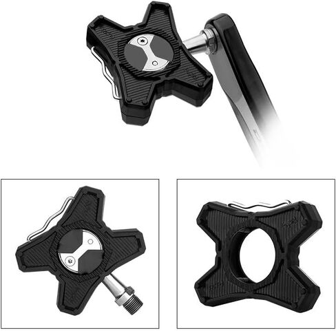 Thinvik Clipless Pedal Adapter for Speedplay Zero Pedal and Wahoo Speedplay Pedal, Convert to Flat Pedals, Universal Platform Pedal Adapters in Saudi Arabia