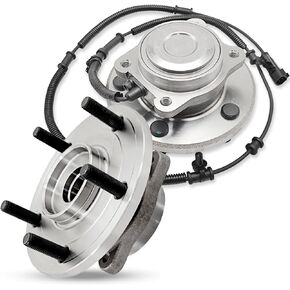 515142 Front Wheel Bearing Hub Assembly Compatible with Ford Expedition 2011-2014, for Ford F-150 2010-2014, for Lincoln Navigator 2011-2014, 6 Lugs w/ABS, 2Pcs