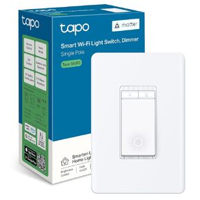 TP-Link Tapo Matter Smart Dimmer Switch: التحكم الصوتي W/Siri ، Alexa & Google Assistant ، UL Certified ، Timer & Schedual