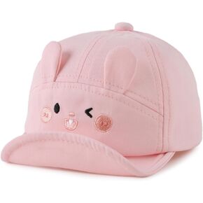 Peecabe Baby Baseball Cap Toddler Infant Boys Girls Sun Hat Breathable Cute Cap Hat for Spring Summer