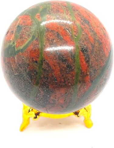 Amethyst Natural Quartz 40-45 mm Ball Sphere Gemstone A+ Hand Carved Crystal Altar Healing Devotional Focus Spiritual Chakra Cleansing Metaphysical Gift Men Women in Kuwait