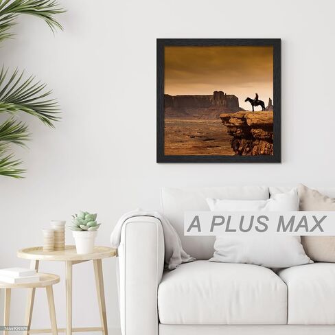 A PLUS MAX 16x20 Black Frame with Ivory Mat and Photo Hangers for Horizontal or Vertical Hanging - Pack of 4 in Saudi Arabia