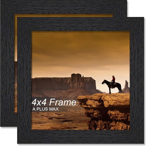 A PLUS MAX 16x20 Black Frame with Ivory Mat and Photo Hangers for Horizontal or Vertical Hanging - Pack of 4 in Saudi Arabia