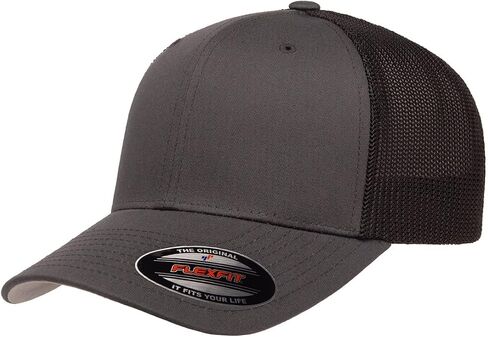 Flexfit Unisex Adult Cotton Twill Fitted Cap Hat in Kuwait