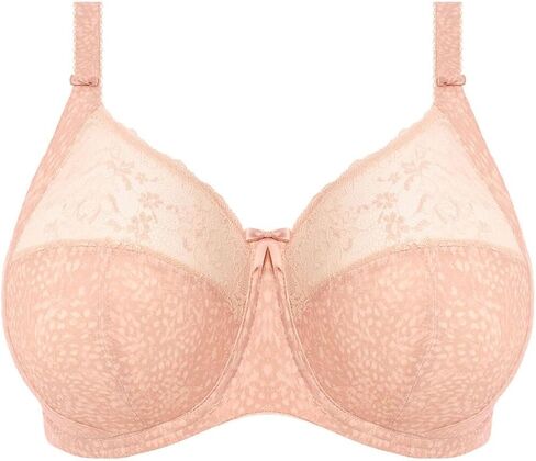 Elomi Women's Plus Size Morgan Banded Underwire Stretch Lace Bra, White, 42G in Kuwait