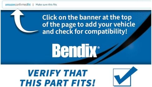 مجموعة وسادات فرامل قرصية أمامية من السيراميك من Bendix Priority 1 لكرايسلر تاون آند كانتري، دودج جراند كارافان، رحلة، نيترو، جيب ليبرتي، رانجلر، رام C/V 2015-2012، فولكس فاجن روتان 2012-2009 - (CFC1327) in Kuwait