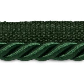 Trims by the Yard Hilda 3/8" Twisted Lip Cord Trim, Turquoise (5 Yard Cut)