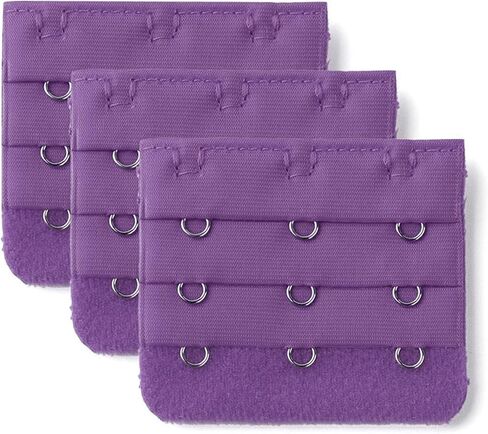 Allegra K 3 هوك 3 صف تمديد حزام حمالة الصدر المشبك الخطافات حزام حمالة الصدر للنساء in Kuwait