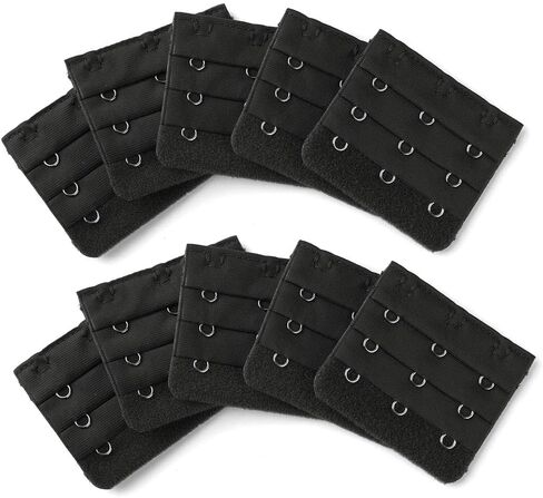 Allegra K 3 هوك 3 صف تمديد حزام حمالة الصدر المشبك الخطافات حزام حمالة الصدر للنساء in Kuwait