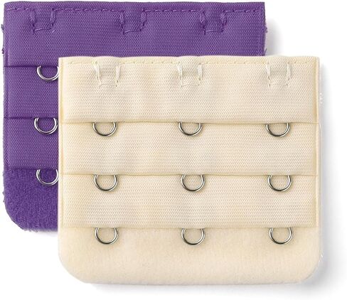 Allegra K 3 هوك 3 صف تمديد حزام حمالة الصدر المشبك الخطافات حزام حمالة الصدر للنساء in Kuwait