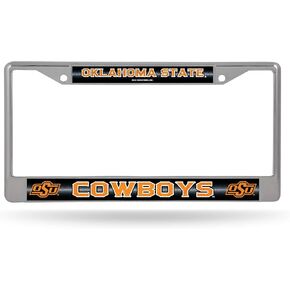 RICO Industries NCAA Memphis Tigers Pling Chrome Plate Frame with Glitter Ascent 12x0.5x06