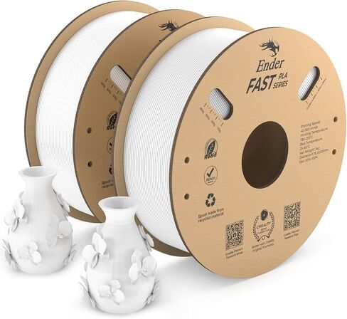 CREALITY HYPER PLA-CF (PLA CORBON CORBON) خيوط 1.75 مم 2 كجم ، عالي السرعة PLA-CF 30-300MM/S ثلاثية الأبعاد ثلاثية الأبعاد ، دقة الأبعاد +/- 0.02 مم ، تناسب معظم الطابعات ثلاثية الأبعاد ، 2 كجم (4.4 رطل) in Kuwait