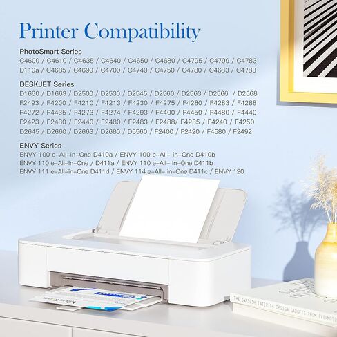 Valuetoner Remanufactured Ink Cartridges Replacement for HP 56 & 57 C9321BN C6656AN C6657AN for Deskjet 5550 5650 5150, Photosmart 7350 7260 7450 7550 7760, PSC 2210 Printer (1 Black, 1 Color, 2 Pack) in Saudi Arabia