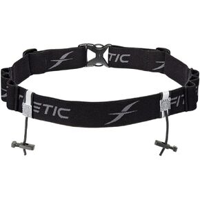 Fitletic Race Bib Belt with Gel Loops | Race Number Belt for Triathlon, Trail Running, Marathon Ironman, 5k, 10k | RN06 Race 2