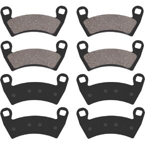 Front & Rear Brake pads replacement for Polaris RZR XP 1000 EPS 2014 2015 2016 2017 2018 2019 2020 2022 2021 2022 (2 sets front and rear brake pads)