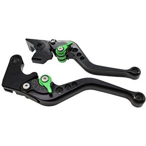 FXCNC CNC Aluminum Short Adjustable Brake Clutch Levers Compatible with YFM700 Raptor 700 R 2008-2022, YFZ450 YFZ450R YFZ450X 2008-2020, YFM250 Raptor 2008-2013, Raptor 250R 2011