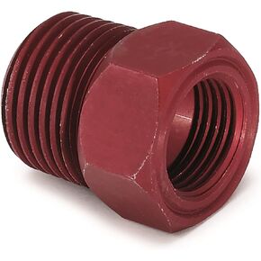 Auto Meter 2273 Temperature Sensor Adapter, Red