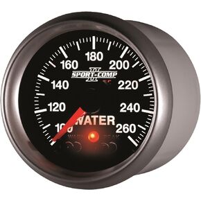 Auto Meter 3654 2-1/16" 100- 260 Degree F Full Sweep Electric Water Temperature Gauge