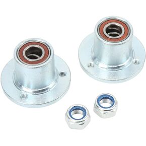 Steering Knuckle, Kart Front Steering Strut Knuckle Spindle, 17mm 3 Stud Front Wheel Hub Bearing Flange Steering Knuckle Spindle, for 5in Tires Quad Bike ATV Go Kart