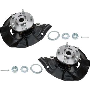TRQ Steering Knuckle Assembly Kit Compatible with 2011 Hyundai Sonata