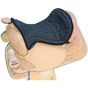 Pro-Craft Hilason Anti Slip Cushion Grip Saddle Seat Cover with Cushion Black