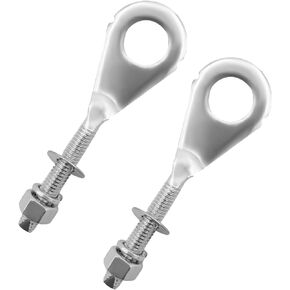 2 PCS Motorcycle Rear Chain Adjuster Tensioner, 95014-10010 Replacement Compatible with XR50R XR70R CRF70F CRF80F CRF100F CT70 XL75 XL80S XL100S XR100, Motorcycle Accessories
