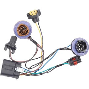 Dasbecan 15950809 Headlight Headlamp Wiring Harness Compatible with Chevy Tahoe Suburban 1500 2500 Avalanche 2007-2014 GM SUV Replaces 15782377