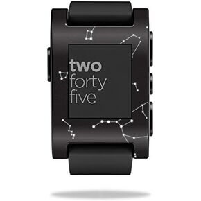 MightySkins Skin Compatible with Pebble Smart Watch – Constellations | Protective, Durable, and Unique Vinyl Decal wrap Cover | Easy to Apply, Remove, and Change Styles | Made in The USA