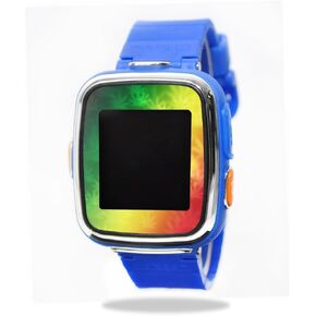 MightySkins Skin Compatible with VTech Kidizoom Smartwatch DX wrap Cover Sticker Skins Rasta Rainbow