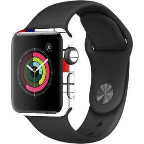 MightySkins Skin Compatible with Apple Watch Series 2 38mm - Deco | Protective, Durable, and Unique Vinyl Decal wrap Cover | Easy to Apply, Remove, and Change Styles | Made in The USA