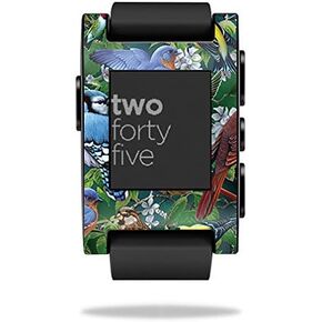 MightySkins Skin Compatible with Pebble Smart Watch – Backyard Gathering | Protective, Durable, and Unique Vinyl Decal wrap Cover | Easy to Apply, Remove, and Change Styles | Made in The USA