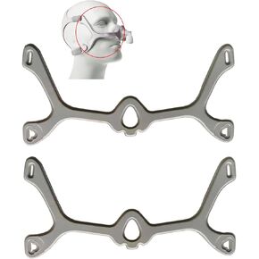 2-Pack Fabric Frame Compatible with Wisp Nasal Mask, Fabric Frame Replacement for Wisp Headgear, Wisp Cpap Mask Fabric Frame, Standard Size