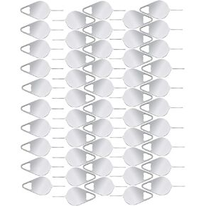 MMOBIEL 100 Pcs SIM Card Removal Tool SIM Ejector Pin Compatible with All Samsung S21, S20, S10, S9, S8 A and M Series etc.