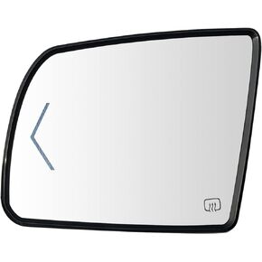 Driver Side Heated Mirror Glass Replacement For 2008-2017 Toyota Sequoia 2007-2020 Toyota Tundra Driver Side Mirror - for Toyota Tundra Sequoia Side Mirror With Rear Holder and Turn Signal