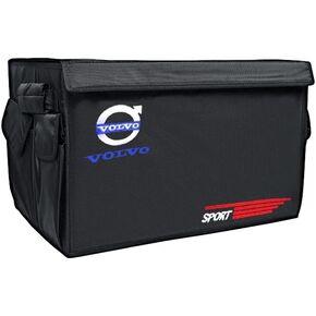 منظم صندوق السيارة فولفو S60 V60 S90 V90 XC40 XC60 XC90، صندوق تخزين متعدد الأغراض قابل للطي ومقاوم للماء، منظم حقيبة البقالة (WEWSND-9) in Kuwait