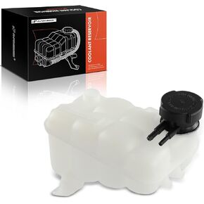 A-Premium Engine Coolant Overflow Recovery Reservoir Tank Compatible with BMW [E30 Series], 325 1988 [2.7L], 325i 1988-1993, 325ix 1988-1991 [2.5L], M20, Replace# 17111712641