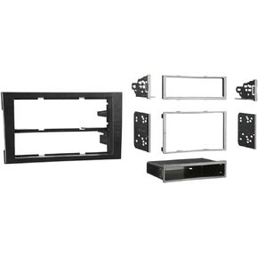 Audi A4 02 - 08 SDIN - DDIN kit (Matte Black)