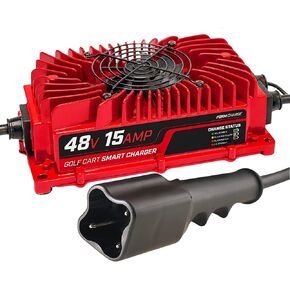 FORM 48 Volt Golf Cart Battery Charger for Yamaha G29 Drive & Drive 2-48V 15AMP LiFePO4, Lead Acid (Lithium/Lead Acid)