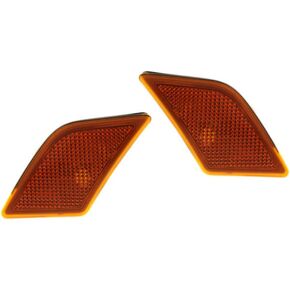 CarLights360: For Mercedes-Benz C300 Side Marker Light 2008 2009 2010 2011 Driver and Passenger Side | Pair | DOT Certified | For MB2554100 | MB2555100