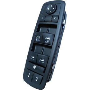 مفتاح رئيسي للنافذة من SWITCHDOCTOR لـ 2013-2015 دودج رام 1500 2500 (أضواء خضراء)