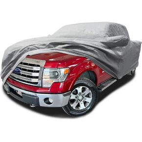 CarsCover Custom Fits for 2001-2023 Ford F150 Crew Cab 5.5ft Short Bed Truck Car Cover Heavy Duty All Weatherproof Ultrashield