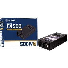 SilverStone Technology FX500-G, 500W Flex ATX 80 Plus Gold Power Supply, SST-FX500-G